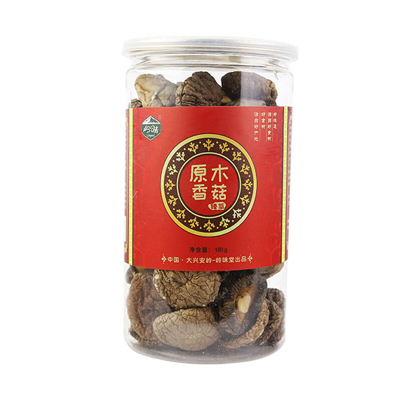 岭味 山珍干货 原木香菇180g