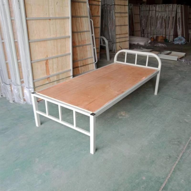 加厚铁艺单人床员工学生宿舍单人床 午休床铁架子床 单人床铁床