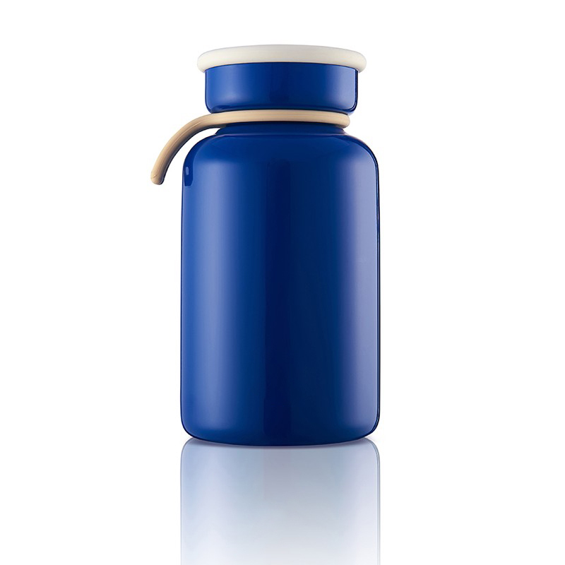 milk妙可保温杯10404bmkb330bl小巧便携学生用水杯蓝色330ml单位个