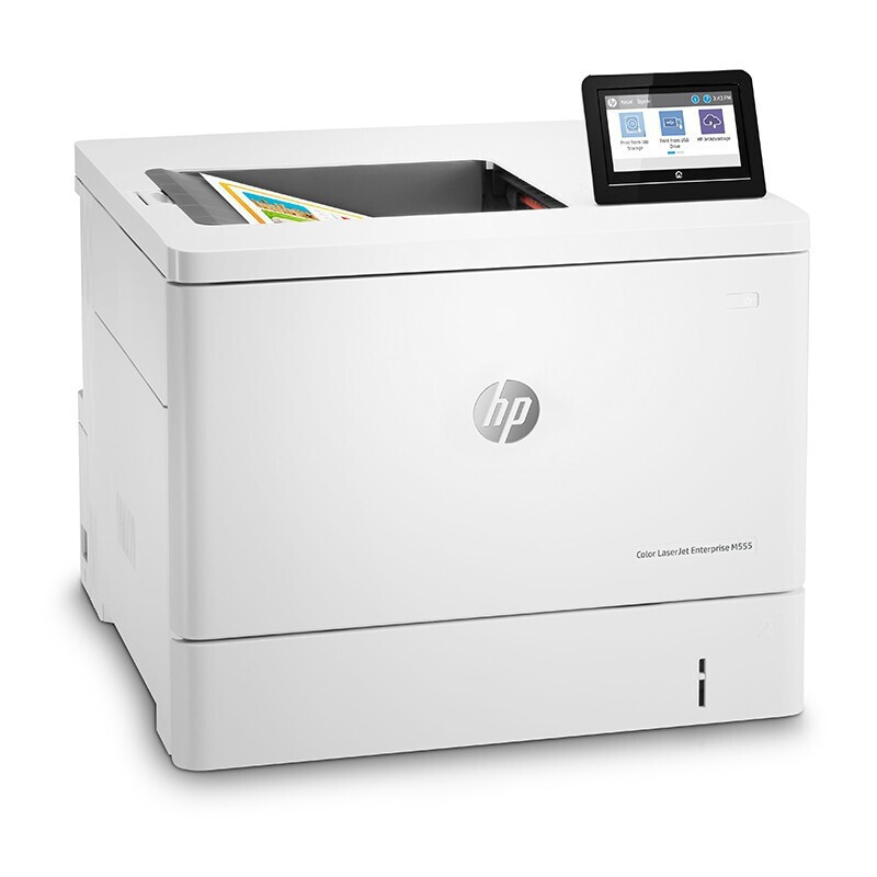 惠普(HP)M553dn Color LaserJet Enterprise A4彩色打印机 自动双面