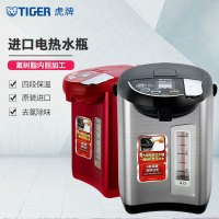 虎牌(tiger)电热水瓶 PDU-A40C 日本原装进口 微智能电热水瓶 氟树脂内胆加工 多段式保温