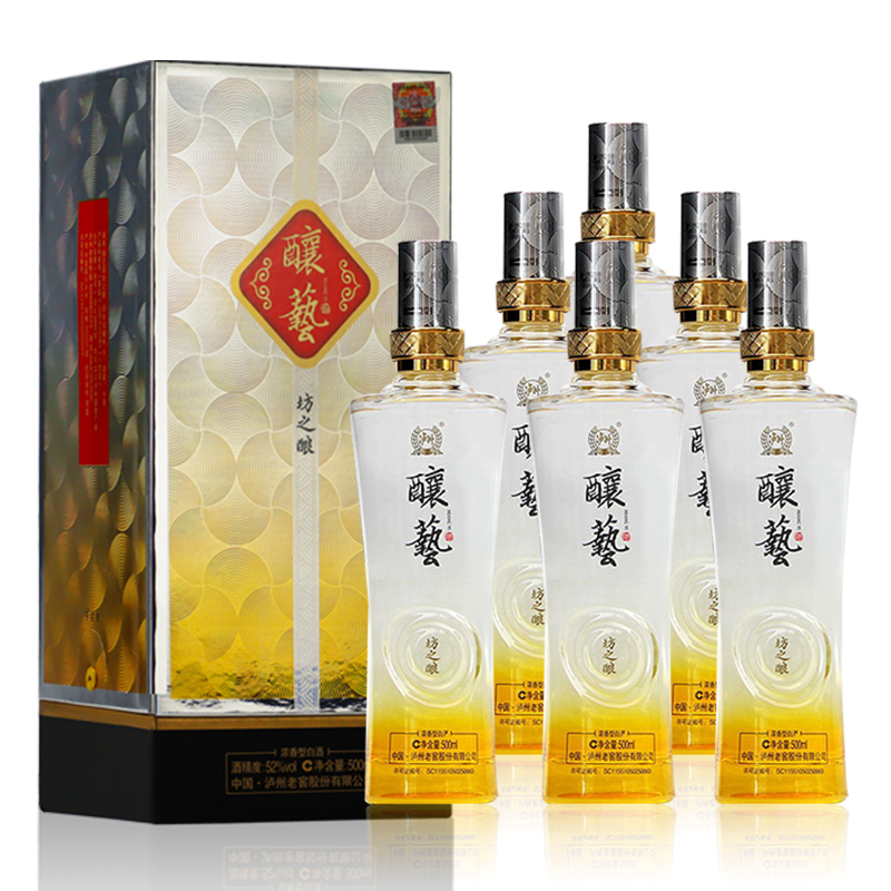 泸州老窖酿艺酒坊之酿52度500ml*6瓶浓香型白酒高清大图
