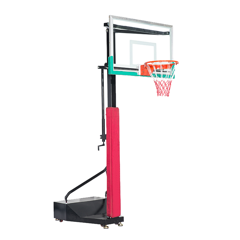 赤道线 户外标准比赛篮球架 移动升降式篮球框 学校室内外体育运动 三人篮球架(单件)CDX-A042S008高清大图