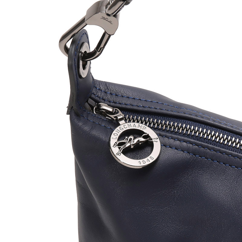 珑骧longchamp女士lepliagextra系列牛皮手提单肩包腋下包中号