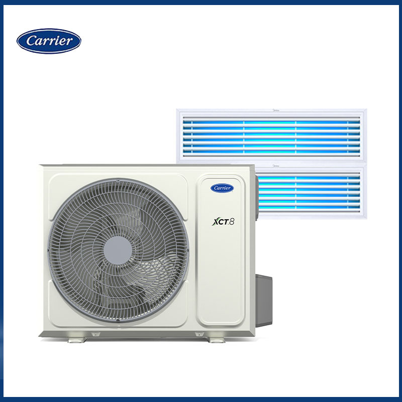 carrier开利家用智能中央空调xct84匹一拖二风管机小多联商用家用变频