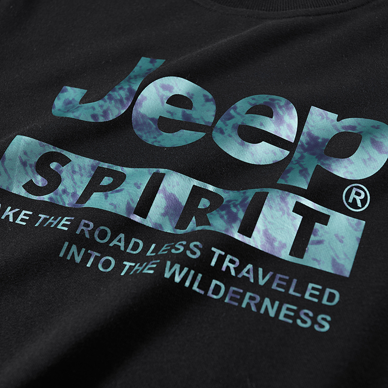 JEEP SPIRIT吉普卫衣男2021秋季新款宽松休闲圆领卫衣韩版百搭套头印花学生上衣