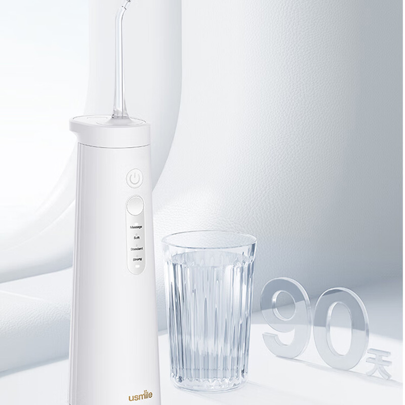 usmile 超声水瀑冲牙器 白色 CY0高清大图