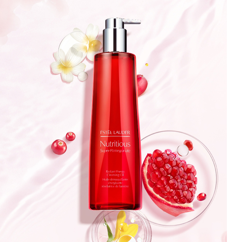 雅诗兰黛(Estee Lauder)红石榴养肤洁颜油400ml 深层清洁温和卸妆油