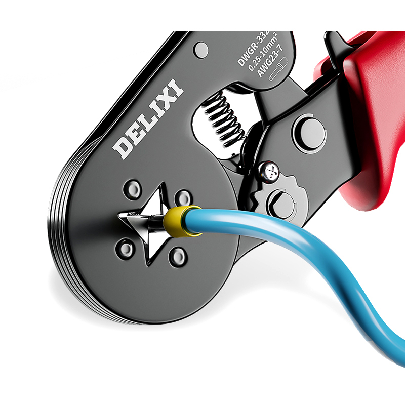 德力西接线端子压线钳管型电工专用视频