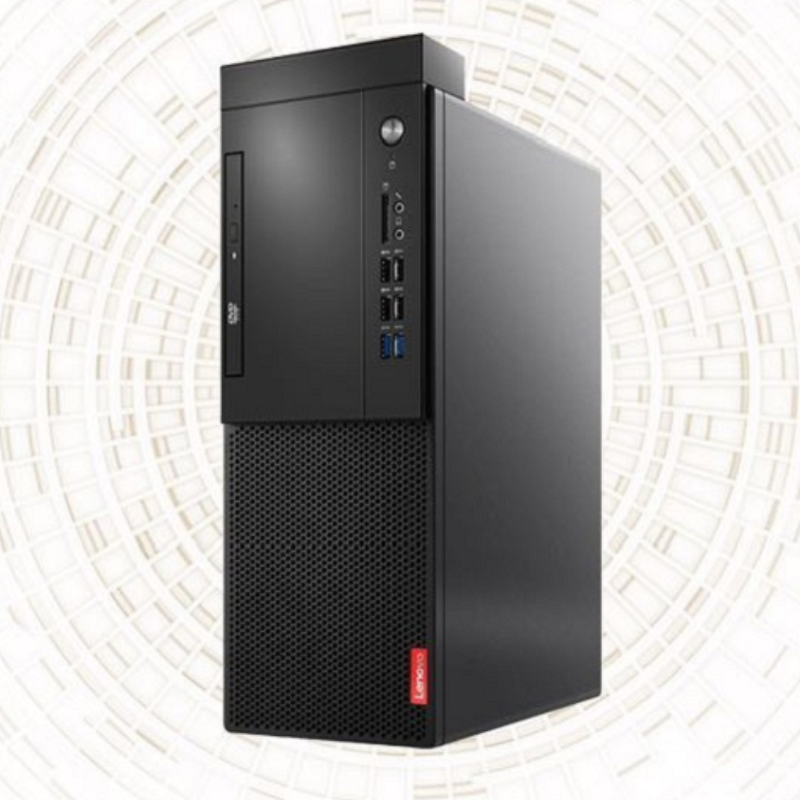 联想 启天m428 主机箱 i5-9400 8G 1T 加256固态 DVD刻录 黑色