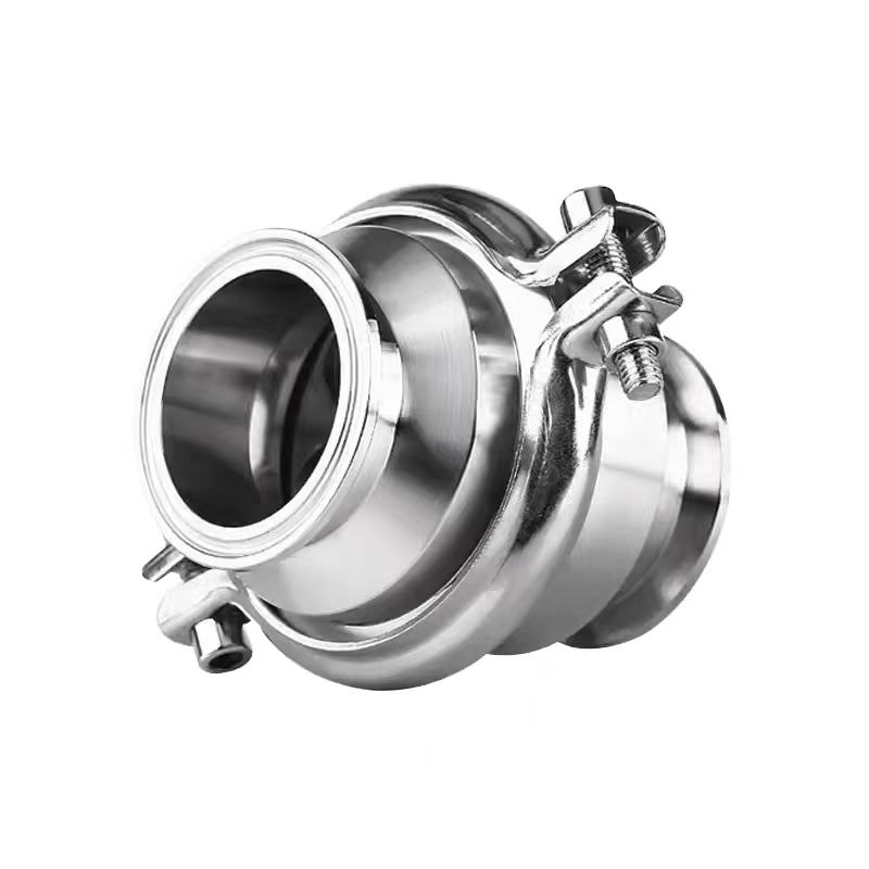 盛京联硕 304不锈钢快装止回阀Φ32卡盘50.5台高清大图