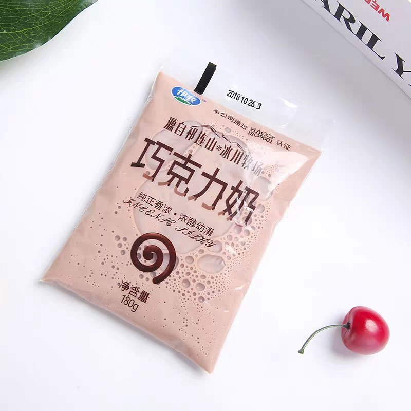 祁牧 冰川牧场巧克力奶 1*16*180g