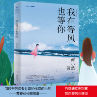 正版 我在等风也等你 何小然著 青春文学小说 白茶清欢无别事 你写尽你情感中的痛与希冀青春成长励志随笔集情感故事书籍