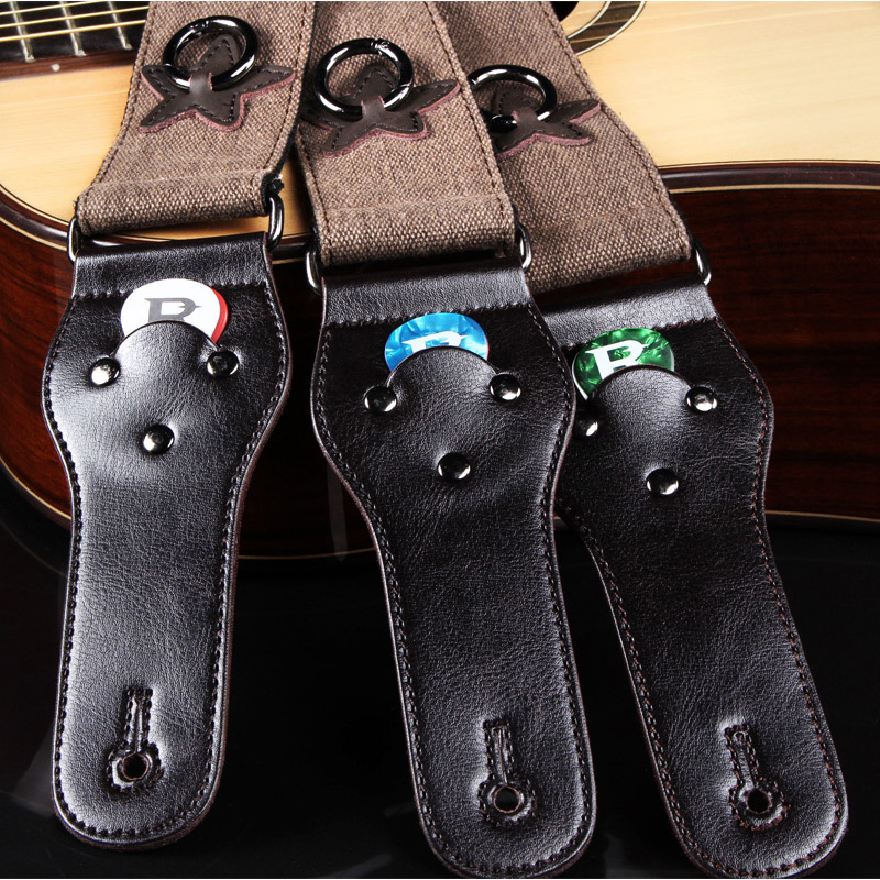 麻棉吉他背带吉他通用背带加厚麻棉吉他背带民谣吉他木吉他贝斯电吉他