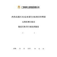 定制 瓦斯检测日报表 210*285mm 90页/本 单位：本