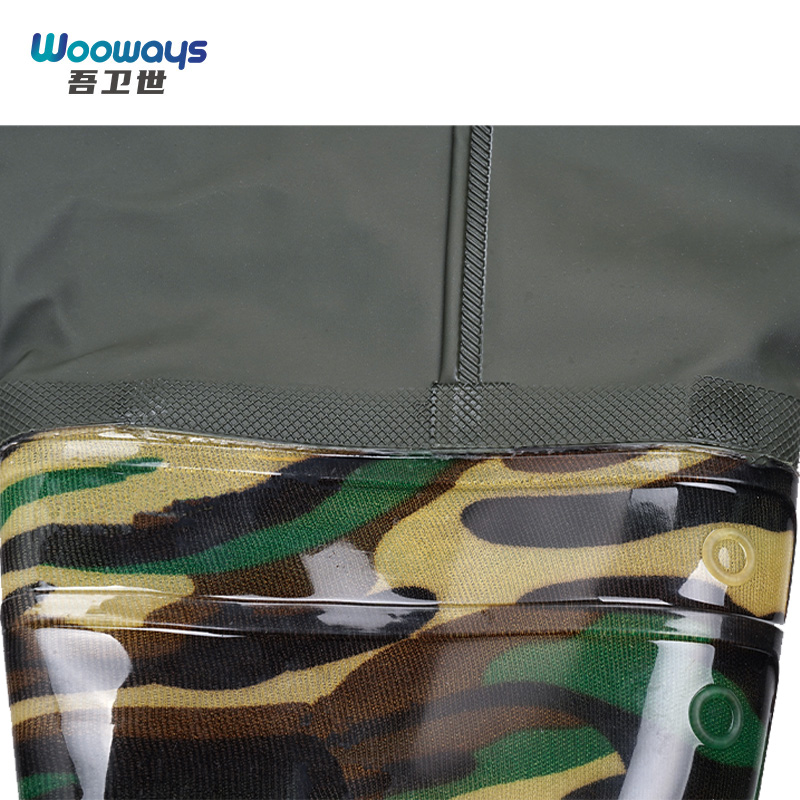 吾卫世 雨鞋 过膝款 双高清大图