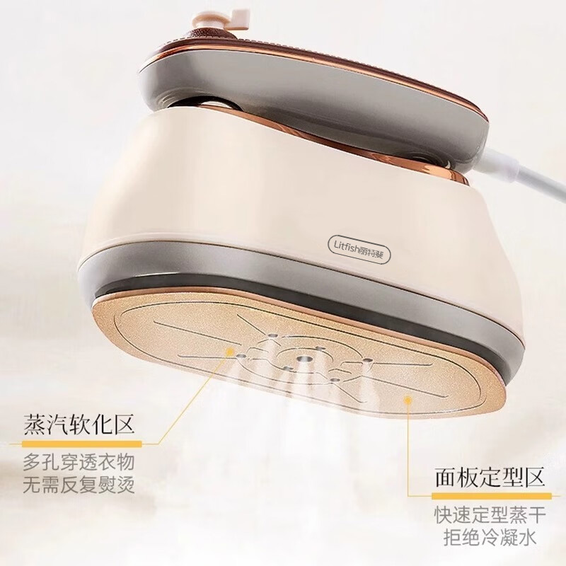 丽特斐 蒸汽电熨斗ZS-801白色160ml高清大图