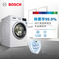 博世(BOSCH)10公斤 全自动变频滚筒洗衣机 XQG100-WAP242602W