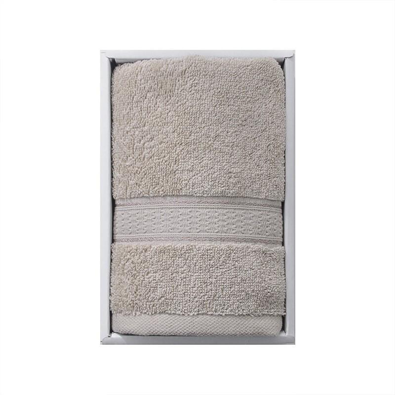 金号 素羽毛巾礼盒单条装ZL2106-1 颜色随机