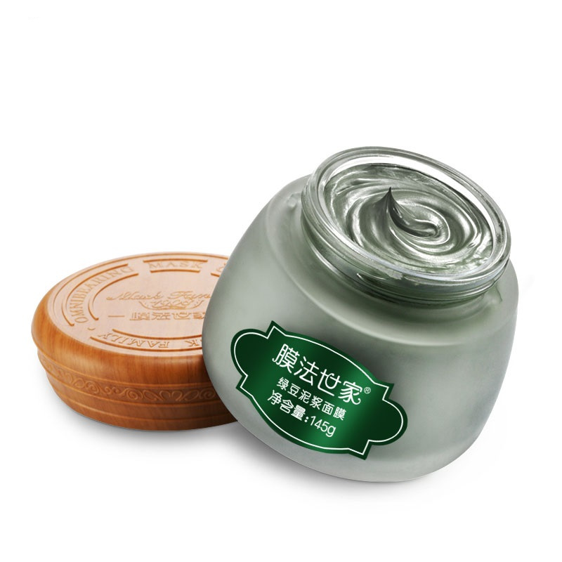 膜法世家绿豆泥浆面膜145g 清洁控油
