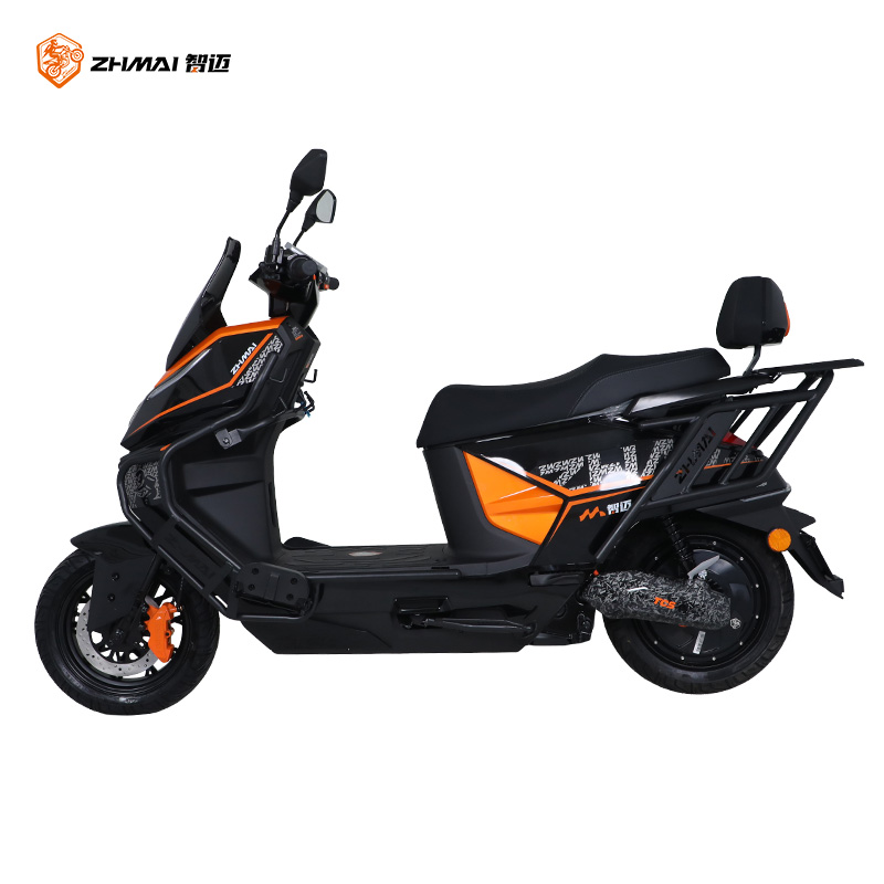 智迈超跑SF90 PRo 电动车48v60v72v长续航智能电动车高速电摩CBS双联动TCS防侧滑电动车外卖车高清大图