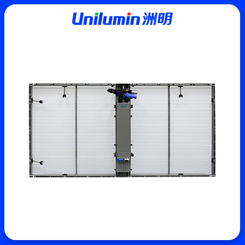 洲明 室内格栅透明屏 UVF3.9 块高清大图