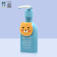 竹盐萌趣儿童派缤牙膏160g(葡萄味)韩国进口韩维E木糖醇乳酸钙低氟儿童牙膏 呵护口腔