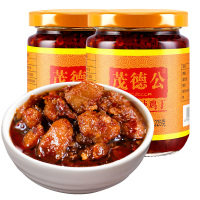 茂德公香辣鸡丁酱农家下饭菜蒜蓉辣酱剁椒拌饭拌面酱225g*2