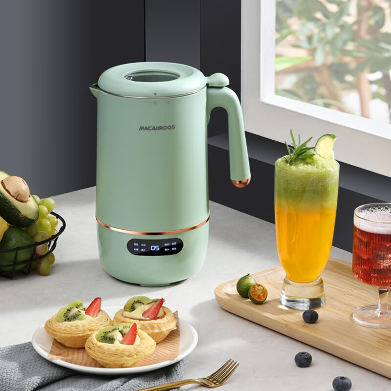 迈卡罗macaiiroos豆浆机迷你家用小型破壁机mcpb065