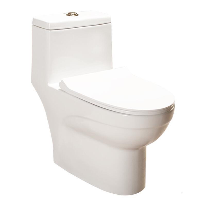 家用坐便器抽水坐厕静音节水座便器卫浴普通超漩虹吸陶瓷冲水马桶壹德壹