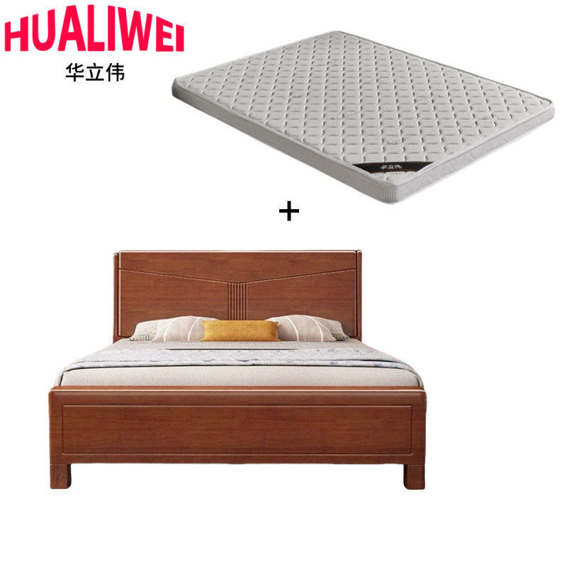 华立伟床+5cm床垫高清大图