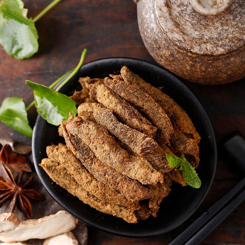 科尔沁 休闲肉脯零食 牛肉干 五香味 45g