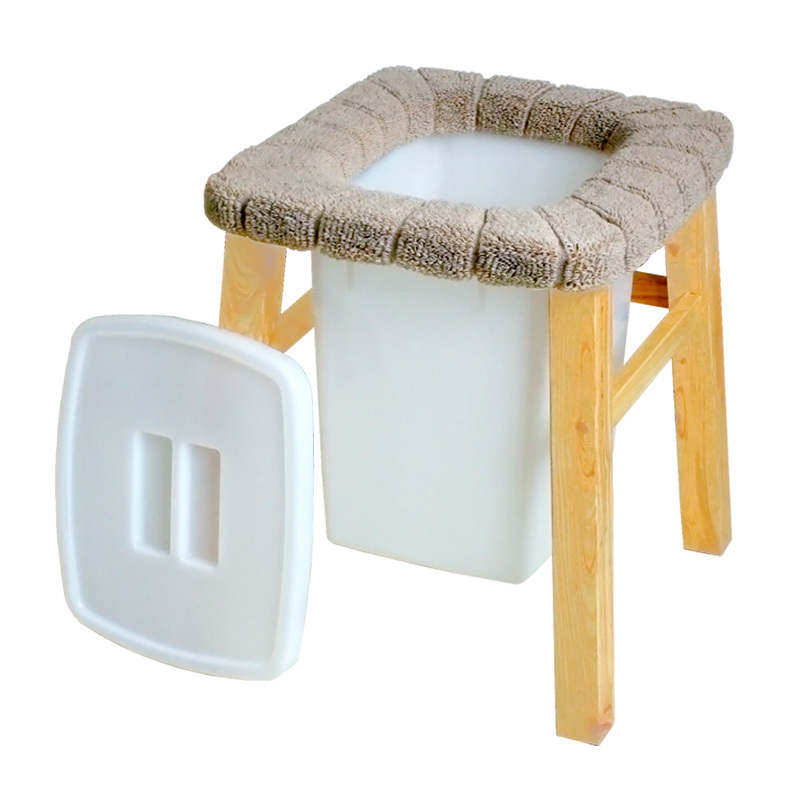 马桶家用老年人可移动孕妇蹲坑改简易便携病人室内坐便椅 组装便凳高