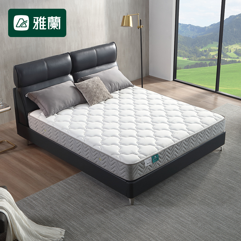 airland雅兰床垫焕脊独袋乳胶黄麻棕垫软硬适中弹簧乳胶床垫15m18米