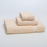 洁丽雅(grace)毛巾家纺 纯棉螺旋断档加厚毛巾76*35cm 三件套 1浴巾1毛巾1方巾