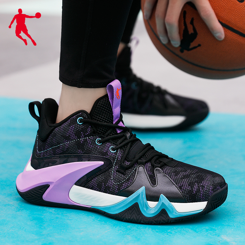 乔丹篮球鞋男巭科技实战球鞋新款正品高帮防滑耐磨运动鞋