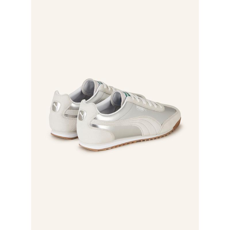 彪马(Puma)绒面革拼接压纹皮革女综合训练鞋舒适羊皮衬里防滑耐磨高清大图