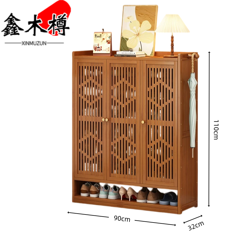 鑫木樽玄关柜110cm个高清大图