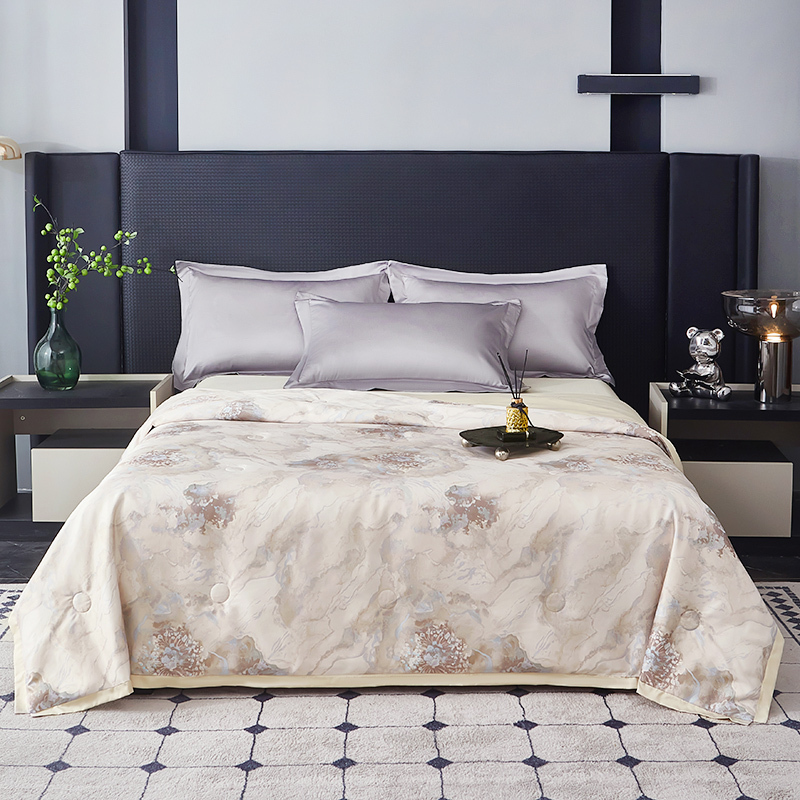 金丝莉(kintheri) 墨香纯蚕丝被 JB-1378 150×210cm高清大图