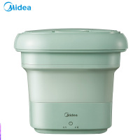 美的折叠便携衣物清洗机内衣裤清洗洗袜子神器迷你便携清洗机折叠洗衣机MX-ZDXG02