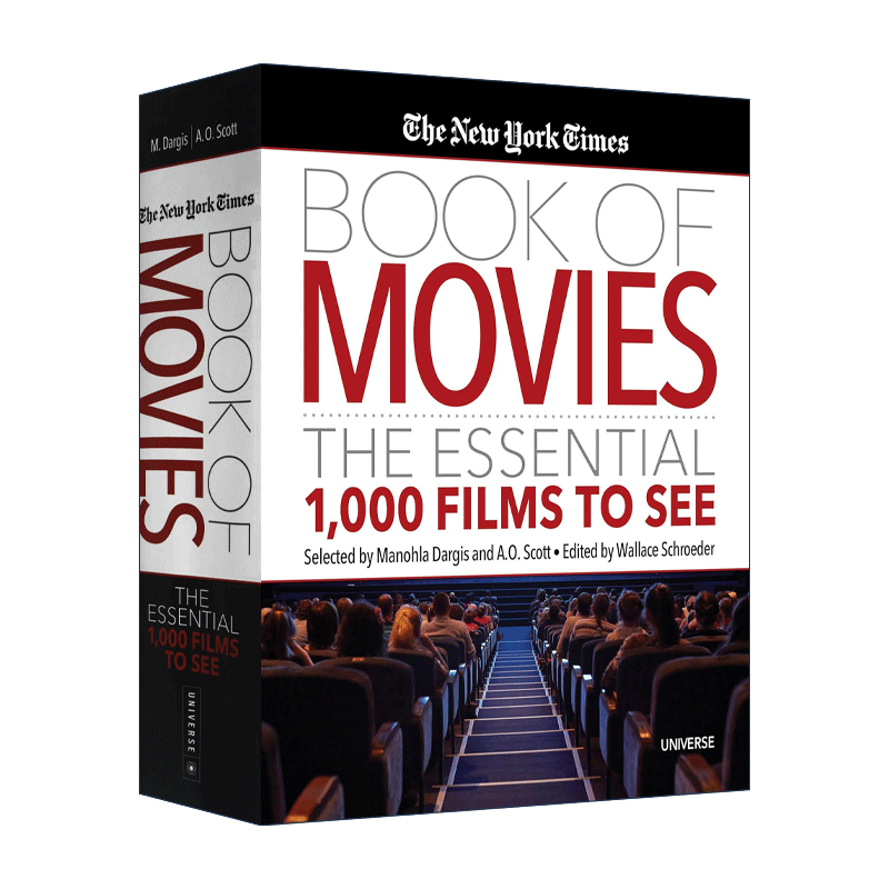 [正版]英文原版 The Ny Times Book of Movies 纽约时报电影评选1000部必看电影 精装 英文高清大图