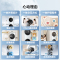 美的(Midea)清风明月[升级款]洗烘套装 10KG滚筒洗衣机全自动+热泵烘干机 升级蓝鲸内桶 MGH20VE5PRO