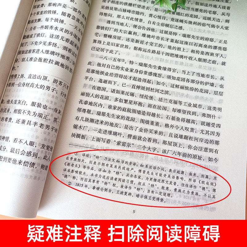 世界经典名著[红与黑] [正版]中文全译无删减 红与黑书原版全集 司汤达原著 世界十大名著之一初 初中高中生课外阅读必读