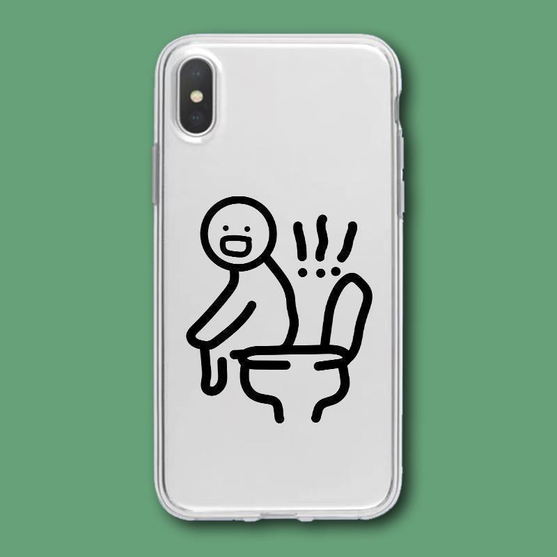 99 OPPO型号/联系客服备注 搞怪手机壳情侣款iPhone11小米OPPOa5线条vivo搞笑nova678Pro小