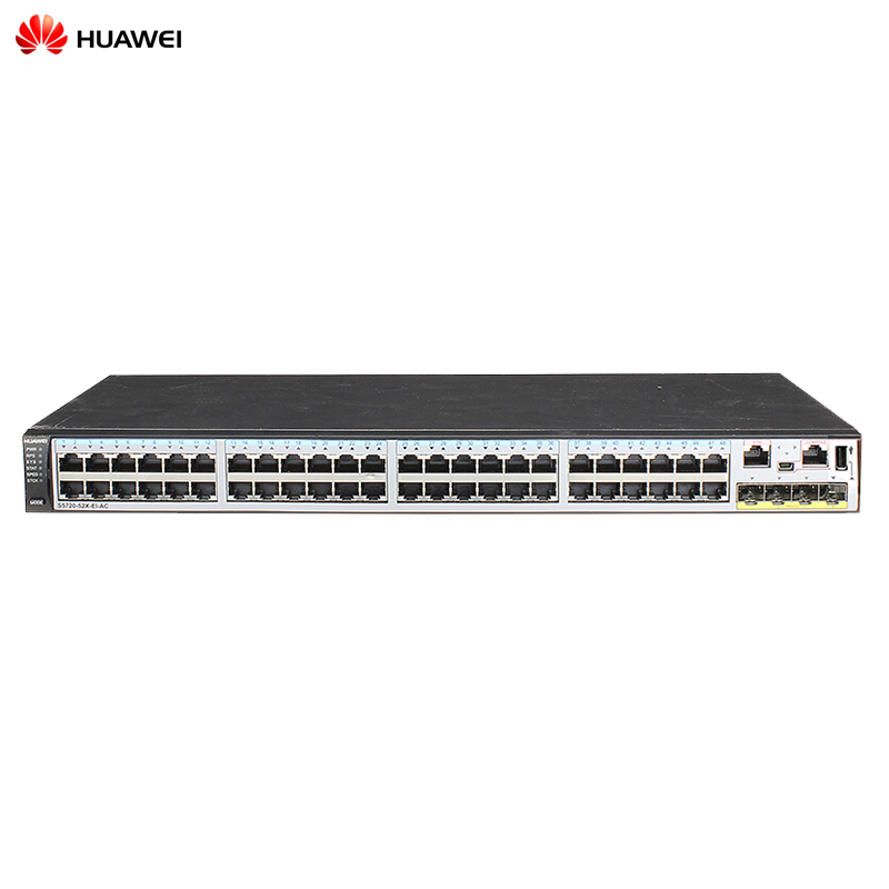 华为 HUAWEI S5720-52X-EI-AC 48口全千兆三层核心交换机