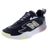 新百伦(New Balance)女款网球鞋舒适缓震透气专业硬地比赛训练鞋 White_and_Black 36.5