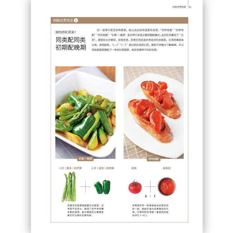 [正版] 蔬菜教室 春夏 应季蔬菜料理wan全指南 素食菜谱书籍大全 佛家素菜菜谱食谱 包子沙拉