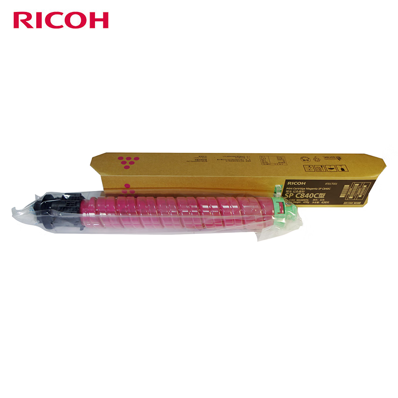 理光（RIOCH）SPC840C型红色墨粉盒原装碳粉盒适用于SPC840DN打印机高清大图