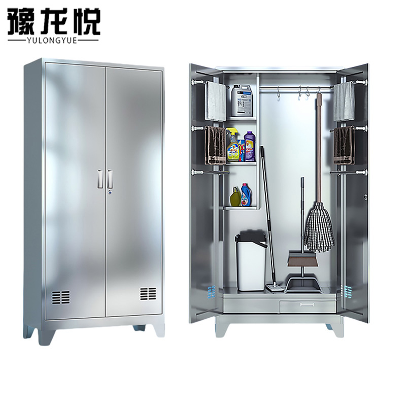 豫龙悦不锈钢清洁柜高清大图