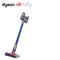 戴森(Dyson) 手持式吸尘器SV10 V8 Fluffy 30分钟续航 家用除螨 整机过滤 软绒滚筒吸头 无线手持式